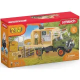 Schleich S 42475 — Игровой набор Schleich грузовик спасения животных 45 деталей — фото 3