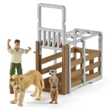 Schleich S 42475 — Игровой набор Schleich грузовик спасения животных 45 деталей — фото 7