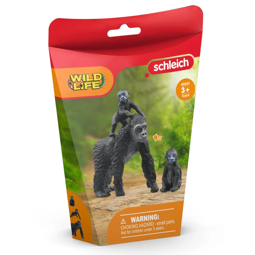 Schleich S 42601 — Семья горилл