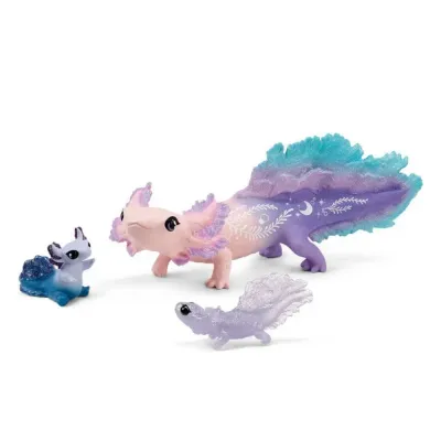 Schleich S 42628 — Семья аксолотлей