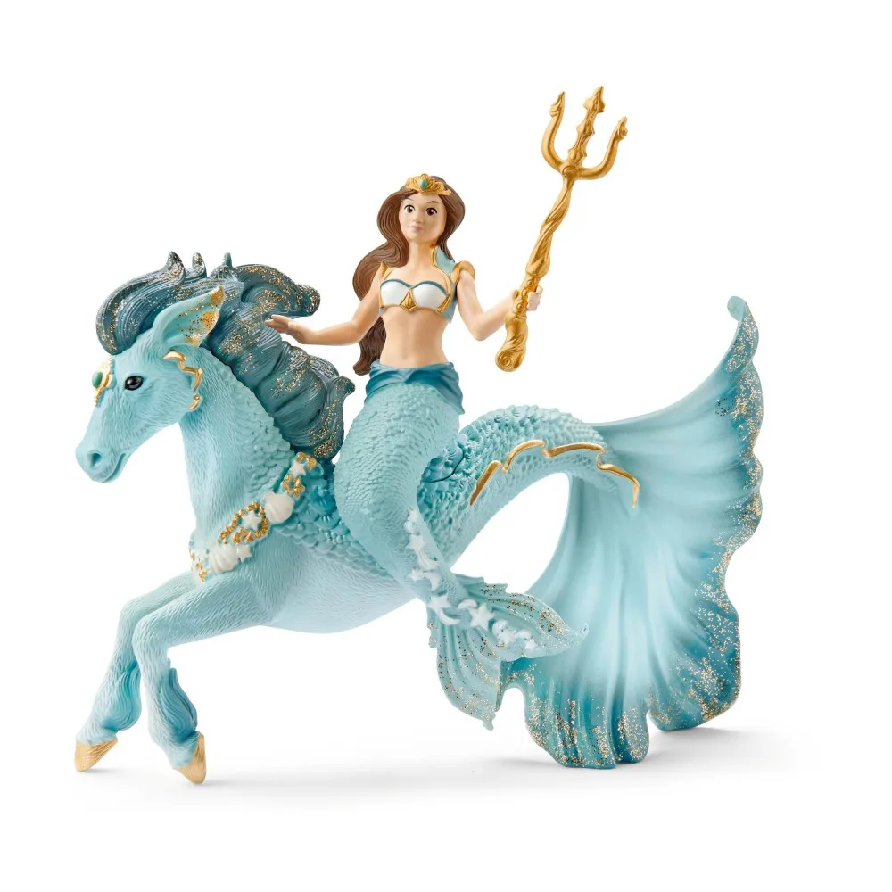 Schleich S 70594 — Набор Schleich Bayala русалка Эйела на подводной лошади