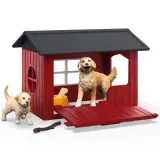 Schleich S 42722 — Будка для собак с золотистыми ретриверами — фото 2
