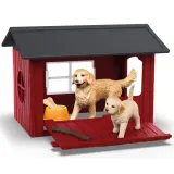 Schleich S 42722 — Будка для собак с золотистыми ретриверами — фото 4