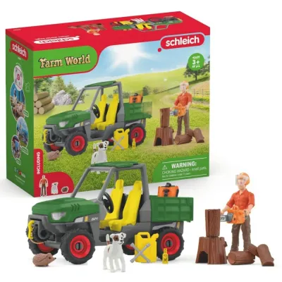 Schleich S 42659 — Лесозаготовка — Farm World