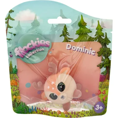 TM Toys FLO0893 — Коллекционная фигурка Flockies оленёнок Доминик FLO0893