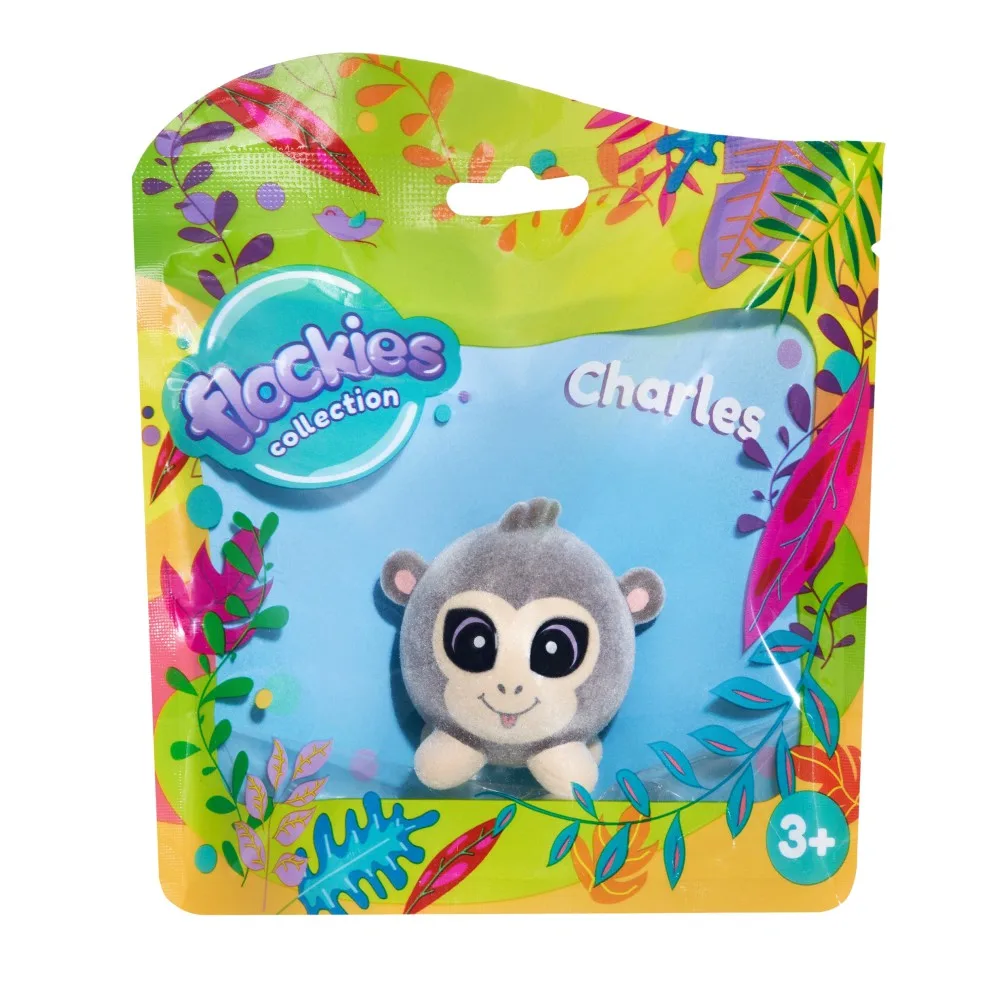 TM Toys FLO0107 — Коллекционная фигурка Flockies шимпанзе Чарльз FLO0107
