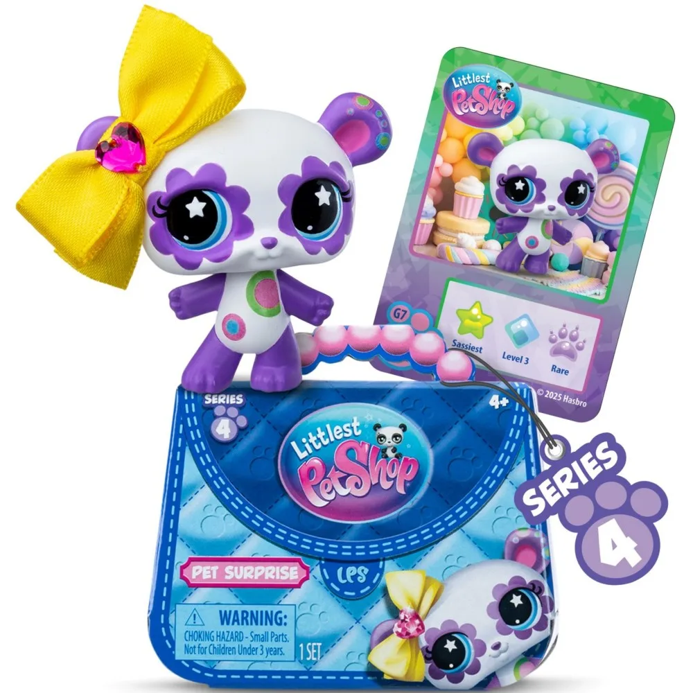 TM Toys LPS00699 — Коллекционная фигурка-сюрприз Littlest Pet Shop зверюшка серия 4 LPS00699