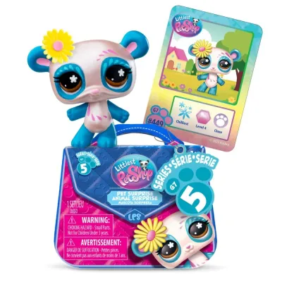 TM Toys LPS00718 — Коллекционная фигурка-сюрприз Littlest Pet Shop зверюшка серия 5 LPS00718