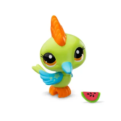 TM Toys LPS00522 75 — Коллекционная фигурка Littlest Pet Shop дятел под номером 75 LPS00522 75