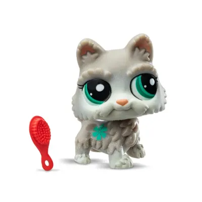 TM Toys LPS00522 81 — Коллекционная фигурка Littlest Pet Shop шотландский терьер под номером 81 LPS00522 81