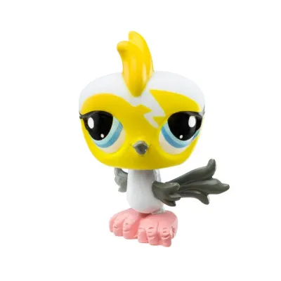 TM Toys LPS00520 9 — Коллекционная фигурка Littlest Pet Shop разноцветная птичка под номером 9 LPS00520 9