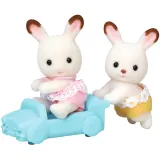 Epoch 5420 — Sylvanian Families «Близнецы кроликов с шоколадными ушками» 5420 — фото 1