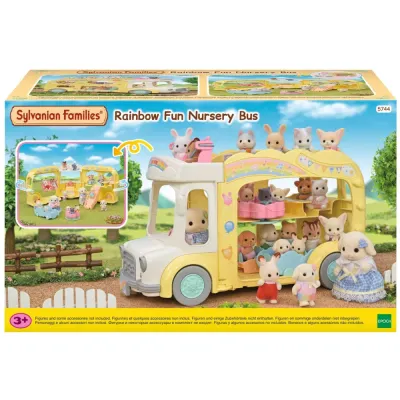 Epoch 5744 — Sylvanian Families «Разноцветный автобус для детского сада» 5744