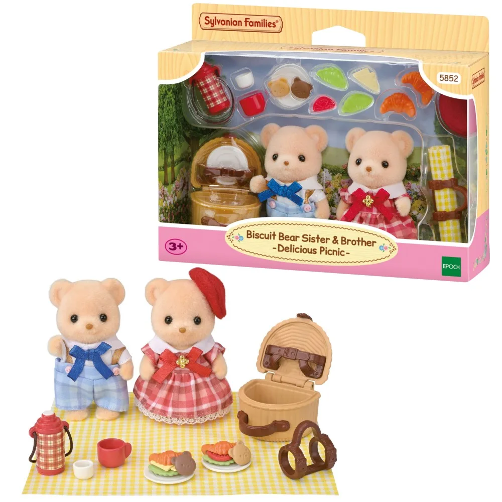 Epoch 5852 — Sylvanian Families «Пикник печенюшных медвежат» 5852