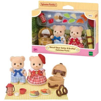 Epoch 5852 — Sylvanian Families «Пикник печенюшных медвежат» 5852