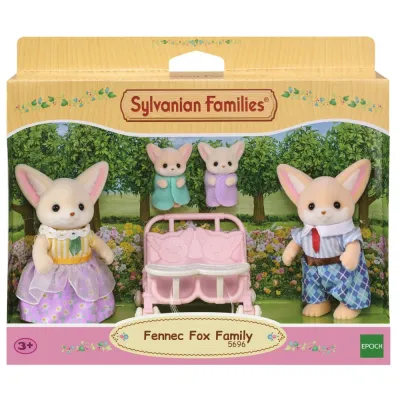 Epoch 5696 — Sylvanian Families «Семья пустынных лисков» 5696