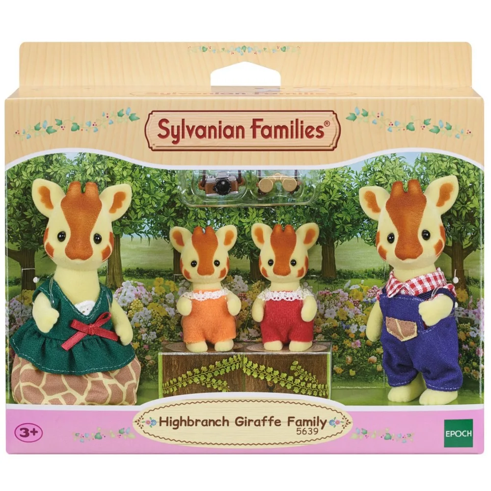 Epoch 5639 — Sylvanian Families «Семья длинношеих жирафов» 5639