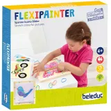 Beleduc 21120X «Flexipainter» — деревянная доска-головоломка с резинками, 34 детали 21120X — фото 1