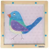 Beleduc 21120X «Flexipainter» — деревянная доска-головоломка с резинками, 34 детали 21120X — фото 2