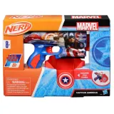 Hasbro F9717 — Бластер Nerf Marvel «Капитан Америка» с 10 стрелами F9717 — фото 2