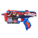Hasbro F9717 — Бластер Nerf Marvel «Капитан Америка» с 10 стрелами F9717 — фото 7
