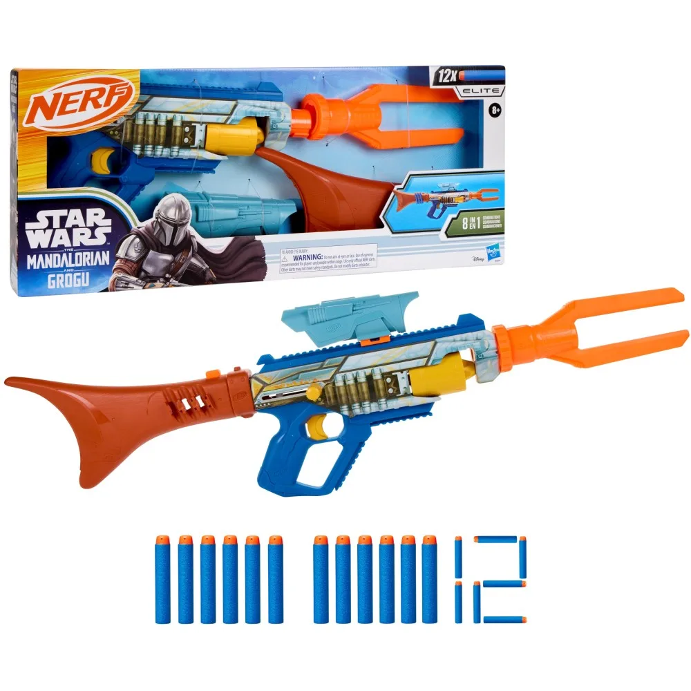 Hasbro G3237 — Бластер Nerf Star Wars «Мандалорец» с 12 стрелами G3237