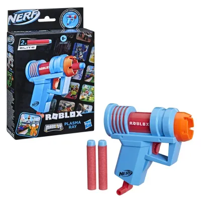 Hasbro F2490 F2497 — Бластер Nerf Roblox «Mad City Plasma Ray» со стрелами F2497