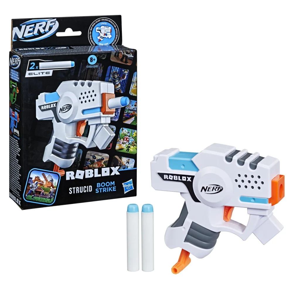 Hasbro F2490 F2498 — Бластер Nerf Roblox «Strucid Boom Strike» со стрелами F2498