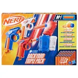 Hasbro G1804 — Nerf N Series Backyard Triple Pack Набор из 3 бластеров со стрелами G1804 — фото 2