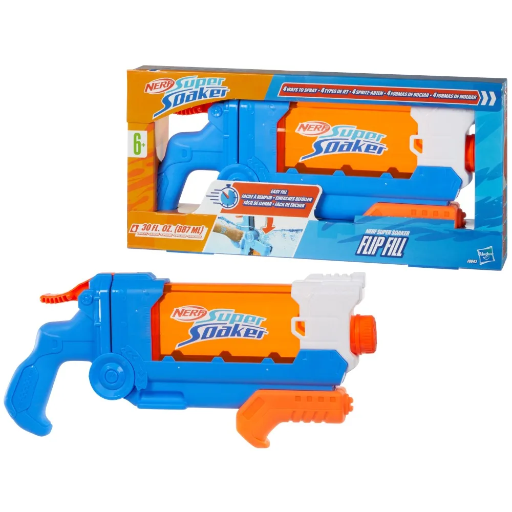 Hasbro F8643 — Водный бластер Nerf Super Soaker «Flip Fill» F8643