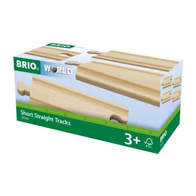 BRIO 33334 «Короткие прямые рельсы» 33334