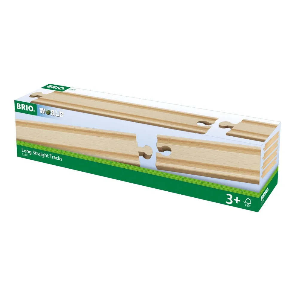 BRIO 33341 «Длинные прямые рельсы» 33341