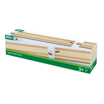 BRIO 33341 «Длинные прямые рельсы» 33341