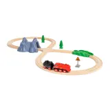 BRIO 36017 «Набор с паровозом на батарейках, 24 детали» 36017 — фото 1