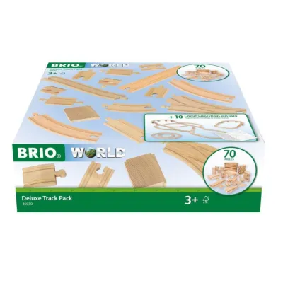 BRIO 36030 «Набор рельсов Deluxe, 70 деталей» 36030