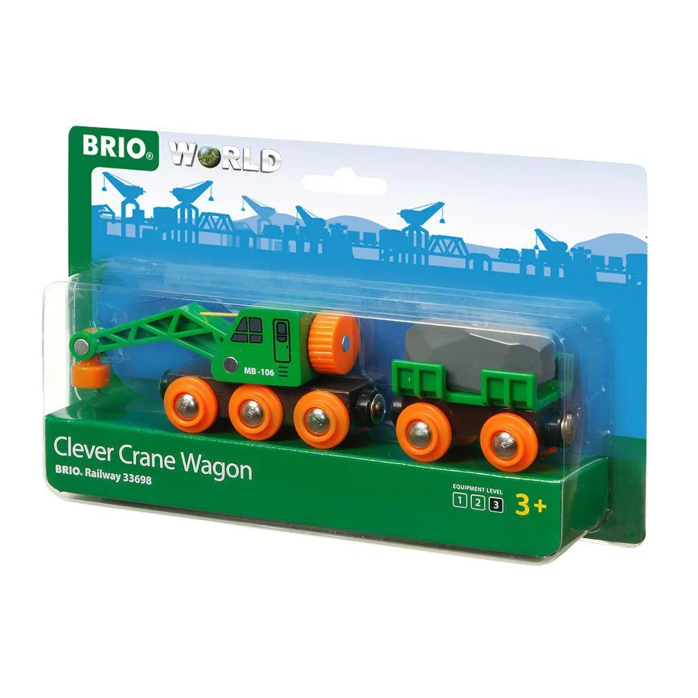 BRIO 33698 «Кран и вагон» 33698