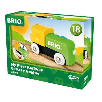 BRIO 33705 «Мой первый поезд, локомотив на батарейках» 33705