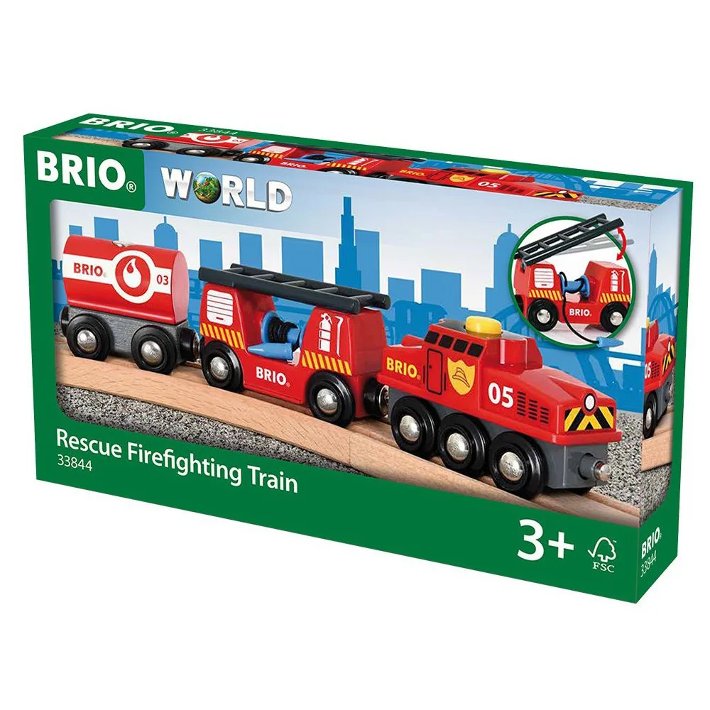 BRIO 33844 «Пожарный поезд» 33844