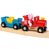 BRIO 36123 «Деревянная дорога Свинка Пеппа с поездом, 18 деталей» 36123 — фото 7