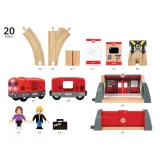 BRIO 33513 «Стартовый набор World «Железнодорожный вокзал», 20 деталей» 33513 — фото 4