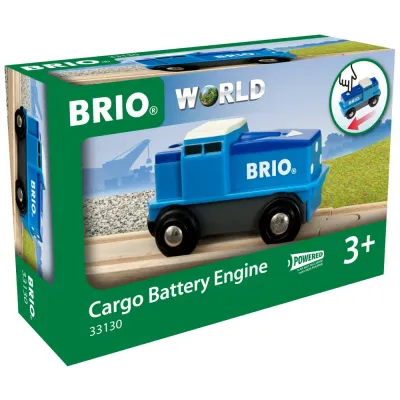 BRIO 33130 «Грузовой локомотив на батарейках» 33130