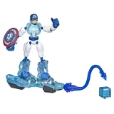 Hasbro F5866 F5868 — Гибкая фигурка Капитана Америки Bend and Flex 15 см Ice Mission Мстители F5868 — фото 2