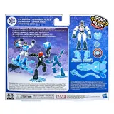 Hasbro F5866 F5868 — Гибкая фигурка Капитана Америки Bend and Flex 15 см Ice Mission Мстители F5868 — фото 4