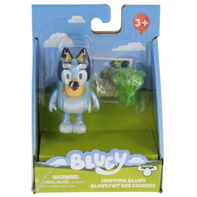 TM Toys BLU119192 A — Игровая фигурка Bluey На шопинге с аксессуаром BLU119192