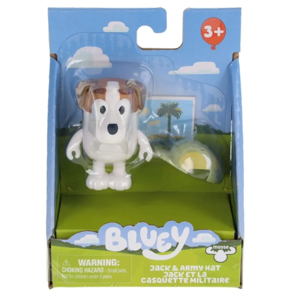 TM Toys BLU119192 G — Игровая фигурка Bluey Джек и армия с аксессуаром BLU119192