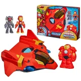 Hasbro G1994 — Игровой набор «Самолёт Iron Jet» с бронёй и 2 фигурками Мстители G1994 — фото 1