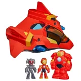 Hasbro G1994 — Игровой набор «Самолёт Iron Jet» с бронёй и 2 фигурками Мстители G1994 — фото 3