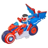 Hasbro G2691 — Игровой набор «Мотоцикл Капитана Америки» с фигуркой Мстители G2691 — фото 3