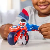 Hasbro G2691 — Игровой набор «Мотоцикл Капитана Америки» с фигуркой Мстители G2691 — фото 7