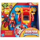 Hasbro G1474 — Робот-мех 2-в-1 Iron Man с фигуркой Marvel: Железный человек и суперкоманда G1474 — фото 2